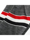 Stripe Armband Merino Wool Cardigan Grey - THOM BROWNE - BALAAN 6