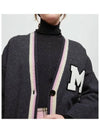 Women's M patch loose fit cardigan MFPCA00224 - MAJE - BALAAN 3