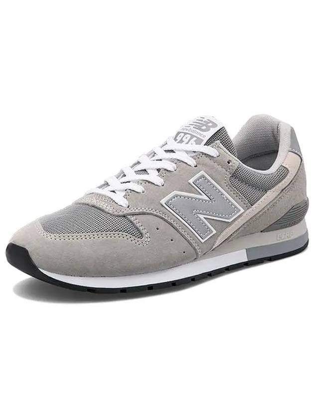 996 Logo Leather Low Top Sneakers Grey NBP7ES134G 15 - NEW BALANCE - BALAAN 6