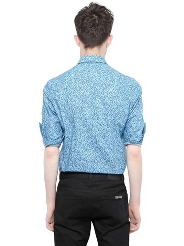 micro shark print shirt - KENZO - BALAAN 3