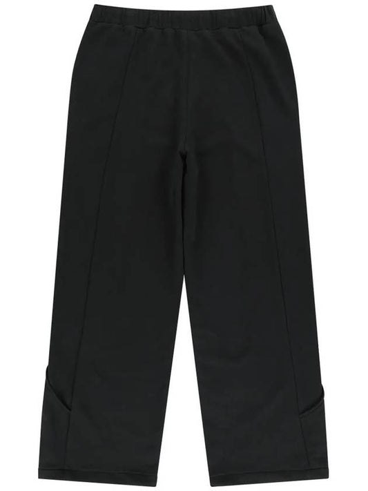 9 23 delivery curved incision heavy sweat wide pants black - OFFGRID - BALAAN 2