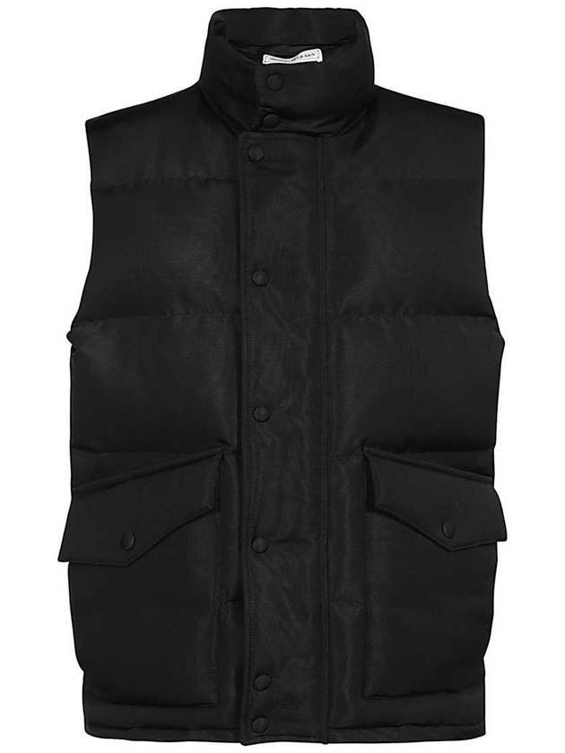 Graffiti Logo Padding Vest Black - ALEXANDER MCQUEEN - BALAAN 2