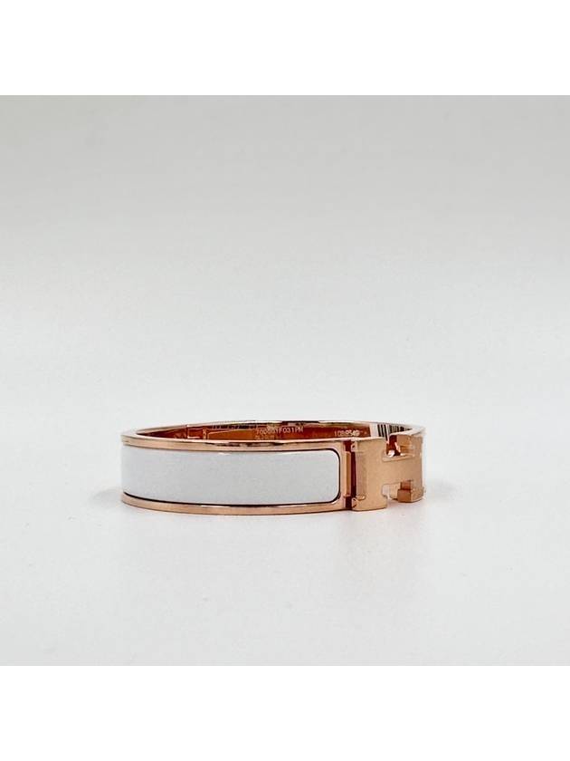 Mini Click Kelly Bracelet Rose Gold - HERMES - BALAAN 9