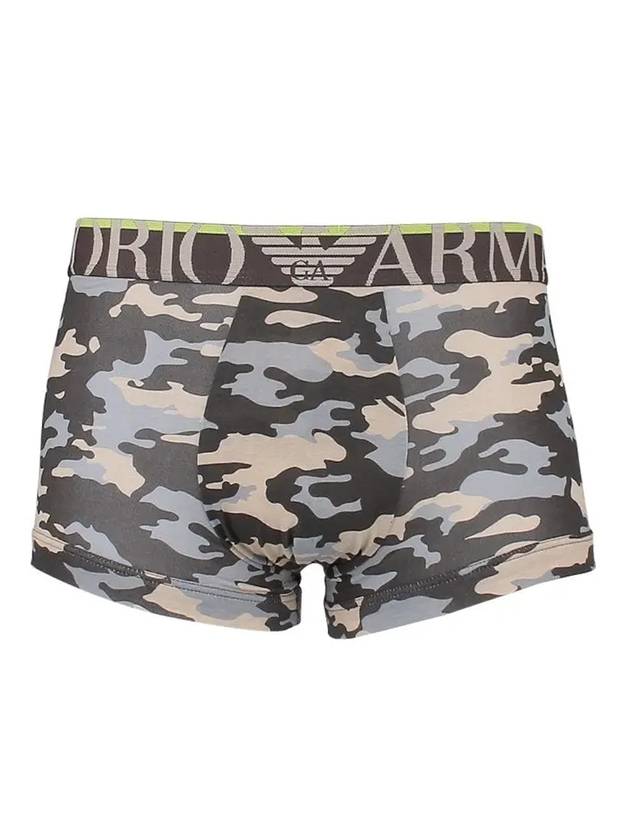 Men's Logo Camouflage Briefs - EMPORIO ARMANI - 1