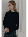 LONG HAIR SOFT SWEATER BLACK - ILROZE - BALAAN 6