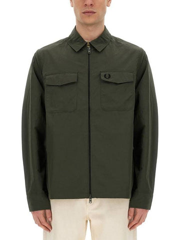 Fred Perry Shirt Jacket - FRED PERRY - BALAAN 1