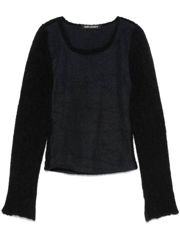 Inverse round neck sweater W4243IB - OUR LEGACY - BALAAN 1