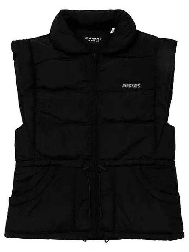 Black Toby padded vest GI0013FA A3C51E 01BK 1208807 - ISABEL MARANT ETOILE - BALAAN 1