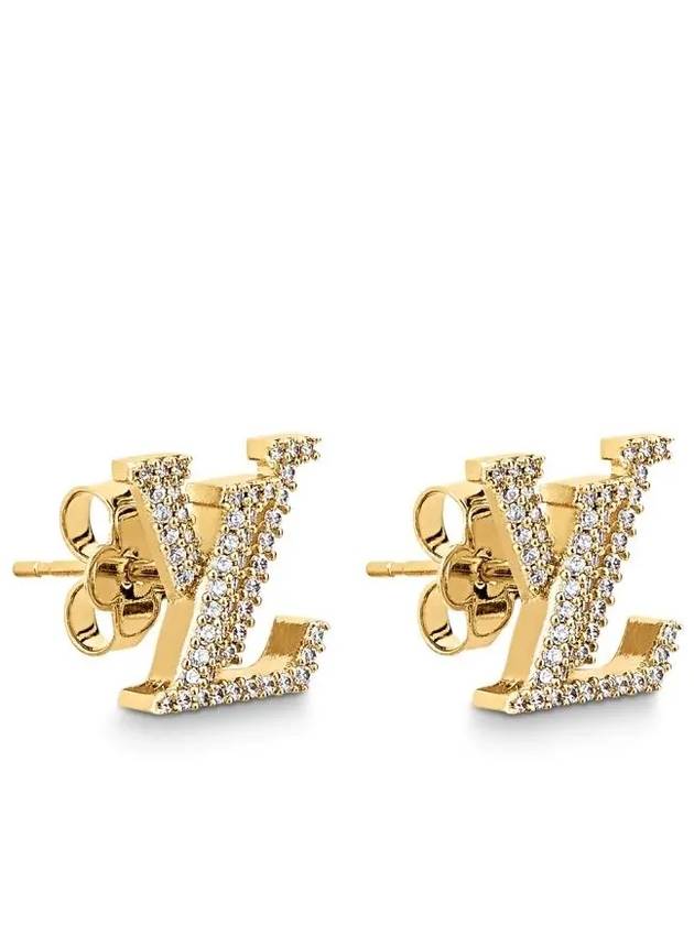 LV Iconic Earrings Gold - LOUIS VUITTON - BALAAN 2