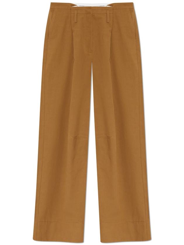 HERSKIND Cotton Trousers 'Carl', Women's, Brown - BIRGITTE HERSKIND - BALAAN 1