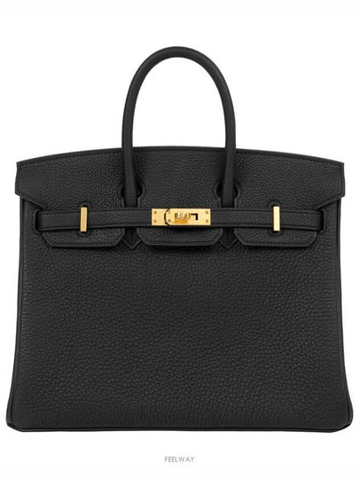 Bulkin 25 Black Gold Plated W 74052 - HERMES - BALAAN 2