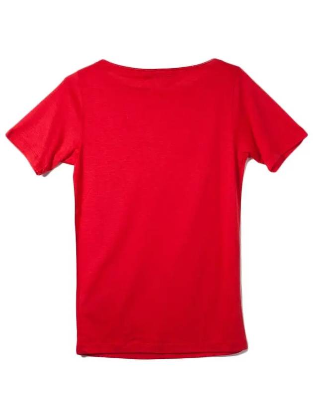 12th Anniversary Logo Bird Print TShirt Red 72GC0656 - DSQUARED2 - BALAAN 3