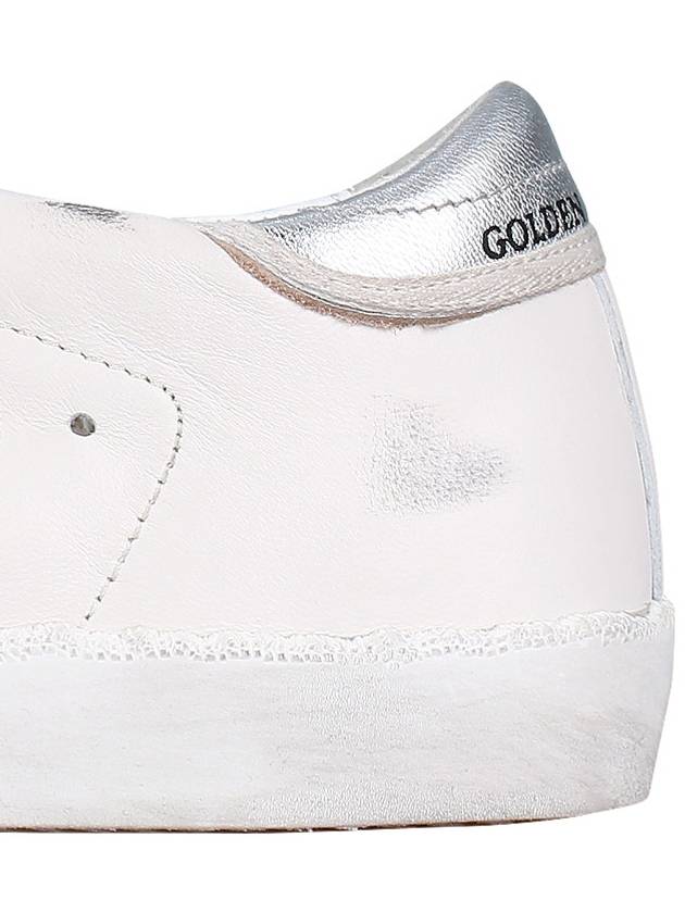 Superstar Silver Tab Low-Top Sneakers White - GOLDEN GOOSE - BALAAN 7