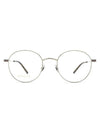 Eyewear Round Eyeglasses Silver - GUCCI - BALAAN 1