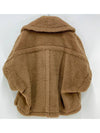 NEWMANTO Teddy Cape Camel 2424736342600 001 - MAX MARA - BALAAN 3