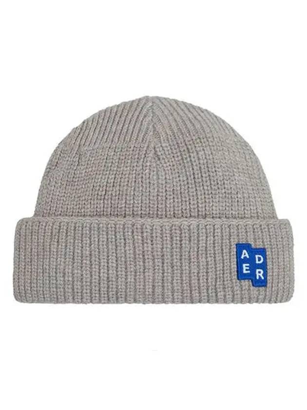 Significant TRS Tag Beanie 01 Gray BMSGFYHW0501GR - ADER ERROR - BALAAN 1