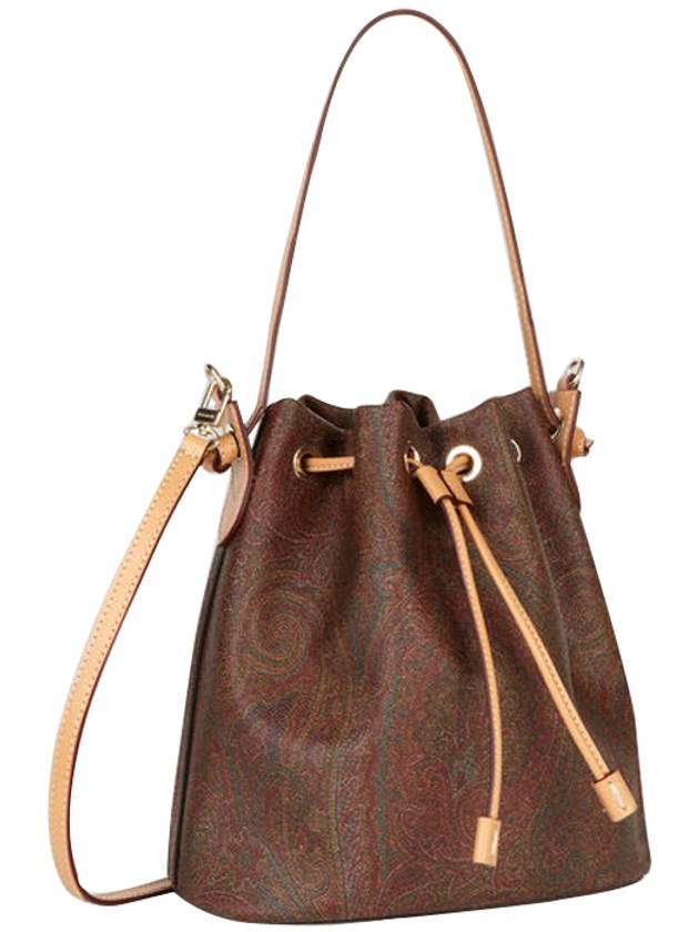 Paisley Bucket Bag Brown - ETRO - BALAAN 7