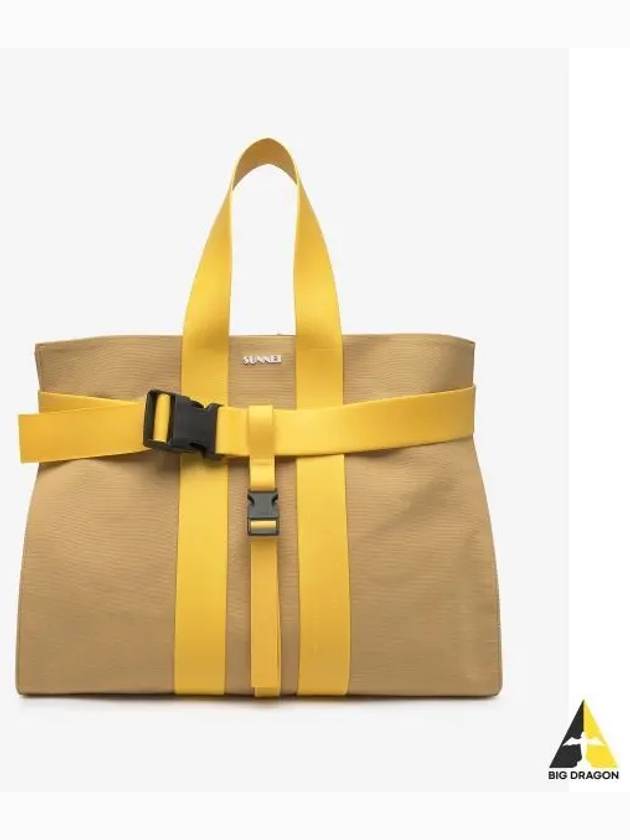 Paralepipedo Messenger Tote Bag Jaibaone Yellow CACCXBAG002CAN0017152 - SUNNEI - BALAAN 2