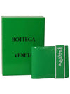 Elastic Band Logo Bifold Half Wallet Green - BOTTEGA VENETA - BALAAN 6