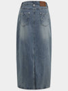 Compose Yoke M Point Denim Long Skirt - MICANE - BALAAN 6