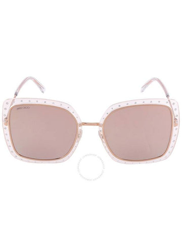 Jimmy Choo Brown Mirror Square Ladies Sunglasses DANY/S 0REJ/SQ 56 - JIMMY CHOO - BALAAN 1