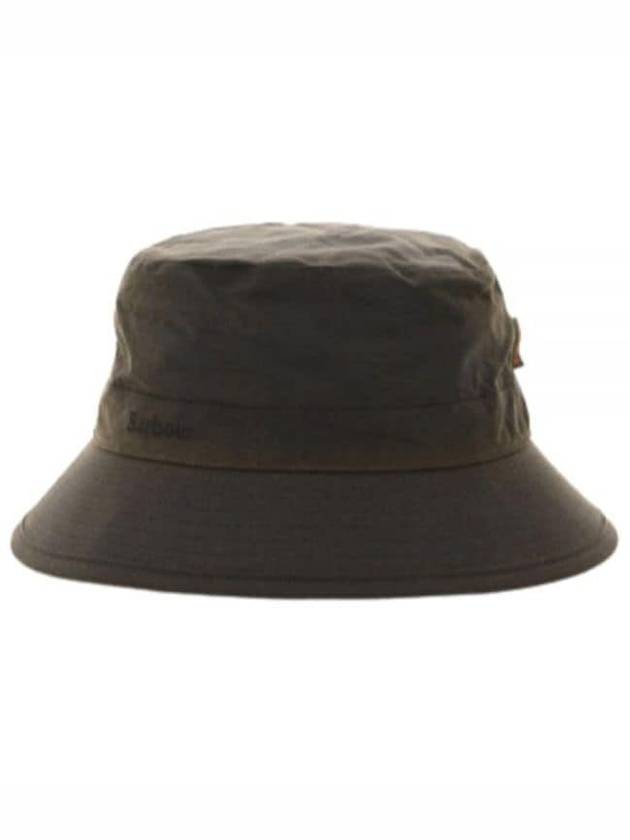 Wax Logo Bucket Hat Olive - BARBOUR - BALAAN 2