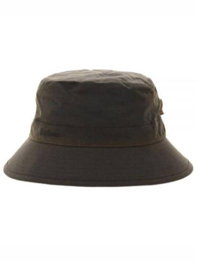 Wax Logo Bucket Hat Olive - BARBOUR - BALAAN 2