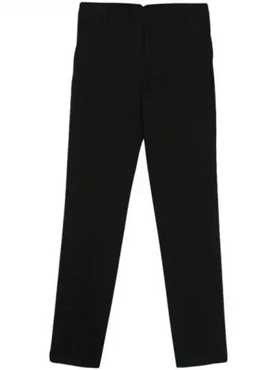 Cigarette Fit High Waist Pants Black - AMI - BALAAN 2