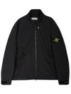 Micro Twill Pure Insulation Technology Primaloft Jacket Black - STONE ISLAND - BALAAN 4