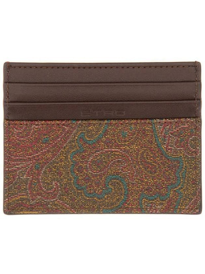 Etro Paisley Card Holder With Pegasus - ETRO - BALAAN 2