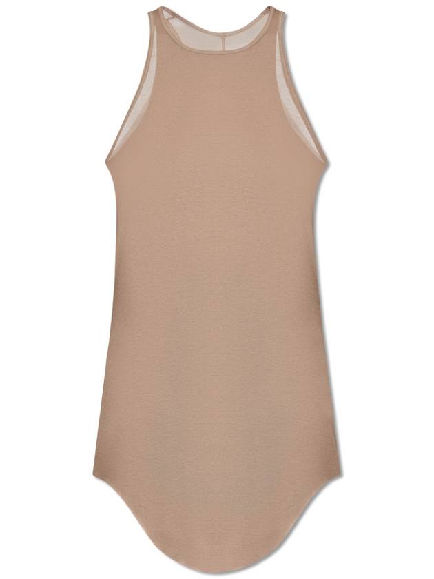 Rick Owens ‘Rib’ Tank Top, Women's, Grey - RICK OWENS - BALAAN 1