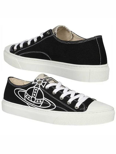 ORB Logo Low Top Sneakers Black - VIVIENNE WESTWOOD - BALAAN 2