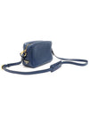 1BH089 Blue GLACE CALF gold square camera cross bag - PRADA - BALAAN 3