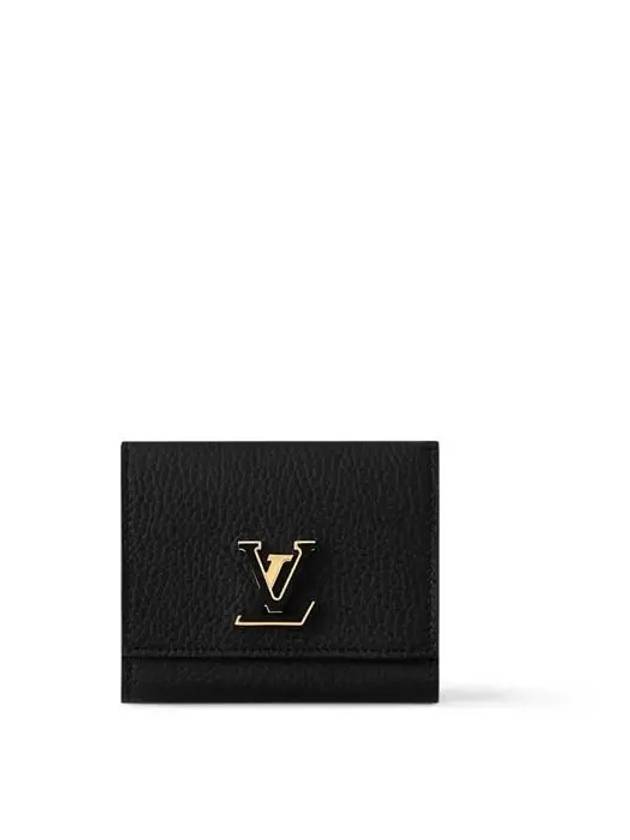 NEW Capucine Tiny Wallet Black M12149 - LOUIS VUITTON - BALAAN 1