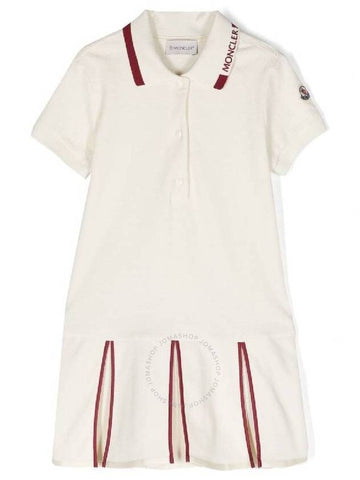 Moncler Logo Embroidered Collar Dress Size 8 - MONCLER - BALAAN 1