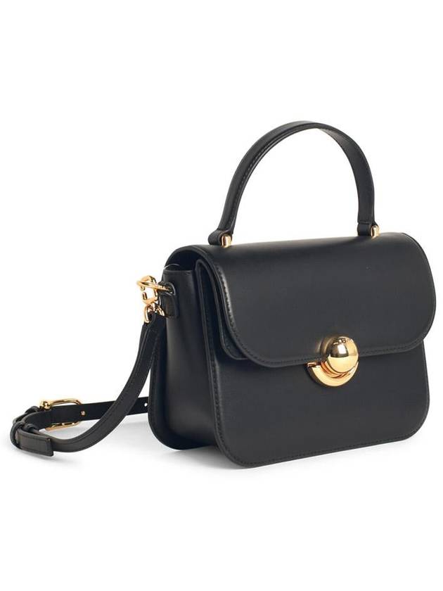 Furla 'Sfera' Mini Black Leather Crossbody Bag - FURLA - BALAAN 2