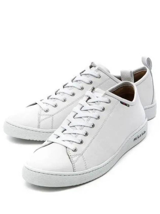 Miyata Leather Low Top Sneakers White - PAUL SMITH - BALAAN 2