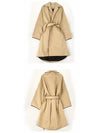 Line Detail Belt Single Coat Beige - BALENCIAGA - BALAAN 6