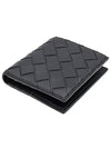 Intrecciato Slim Half Wallet Black - BOTTEGA VENETA - BALAAN 7