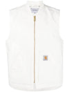 Dearborn Canvas Vest White - CARHARTT WIP - BALAAN 1