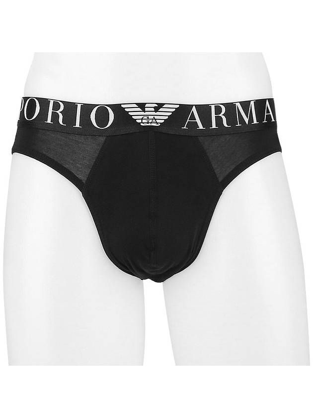 Stretch triangle briefs 111960 3R512 00020 - EMPORIO ARMANI - BALAAN 1