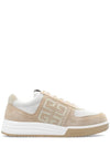 4G Logo Calf Leather Low Top Sneakers Beige - GIVENCHY - BALAAN 2