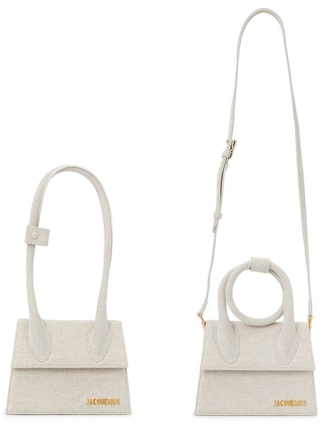 Le Chiquito Noeud Coiled Tote Bag Light Greige - JACQUEMUS - BALAAN 8