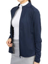 Women's Golf Featherweight Full Zip-Up Jacket Navy - G/FORE - BALAAN 7