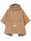 Kids Reversible Logo Patch Hooded Poncho 8050574 - BURBERRY - BALAAN 2