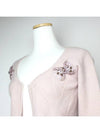 Cashmere blend lavender cardigan 44 - BLUMARINE - BALAAN 4