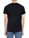 Parker Short Sleeve T-Shirt Black - BURBERRY - BALAAN 5