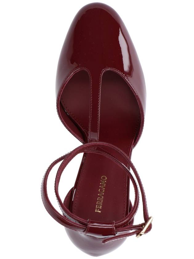 Ferragamo With Heel Red - SALVATORE FERRAGAMO - BALAAN 5