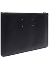 Stitch Zipper Clutch Bag Black - MAISON MARGIELA - BALAAN 4