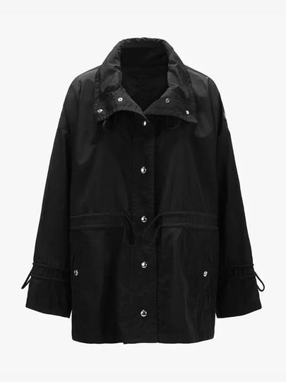 Deel Drawstring Waist Jacket Black - MONCLER - BALAAN 2